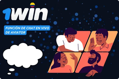 Chat en Vivo de Aviator 1Win