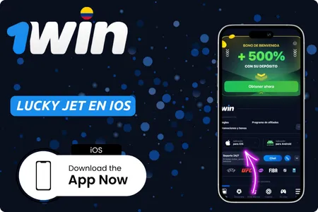 Lucky Jet 1Win en iOS