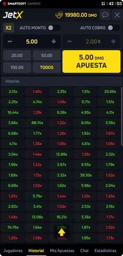 Inicio de Sesión en JetX en Línea