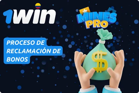 Proceso de Reclamación de Bonos Mines Pro 1Win