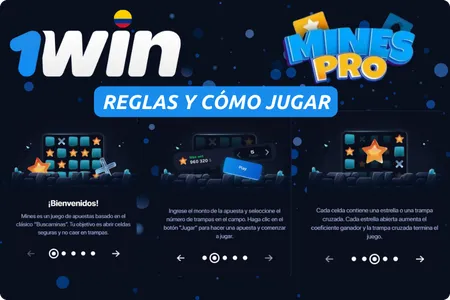 Mines Pro 1Win Reglas y Cómo Jugar